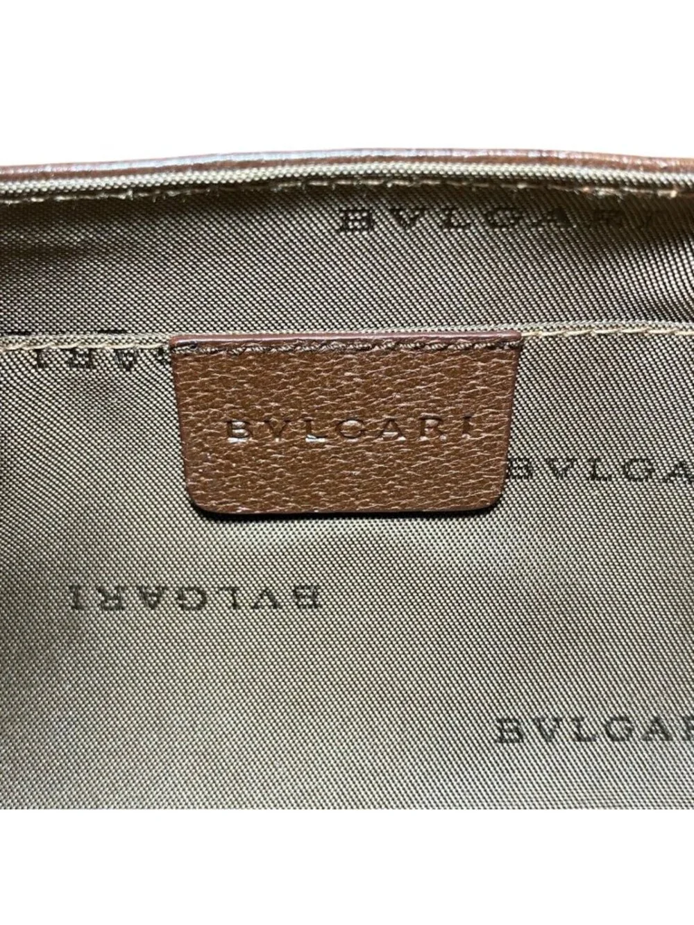Bvlgari Drum Bag B.Zero1 Handbag Leather